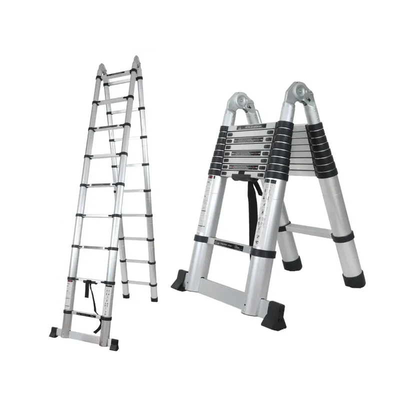 Heavy Duty 5.6 Meter (19 Feet) 2 in 1 Portable & Compact Telescopic